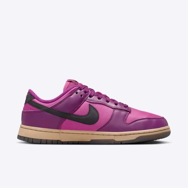 Kixpress-Nike Wmns Dunk Low 女 運動休閒鞋 低筒 舒適 穿搭 桃紅 紫 [FZ2552-500], , large