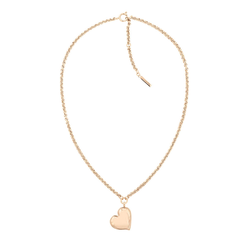Calvin Klein CK Captivate 玫瑰金愛心項鍊 送禮推薦 35000294