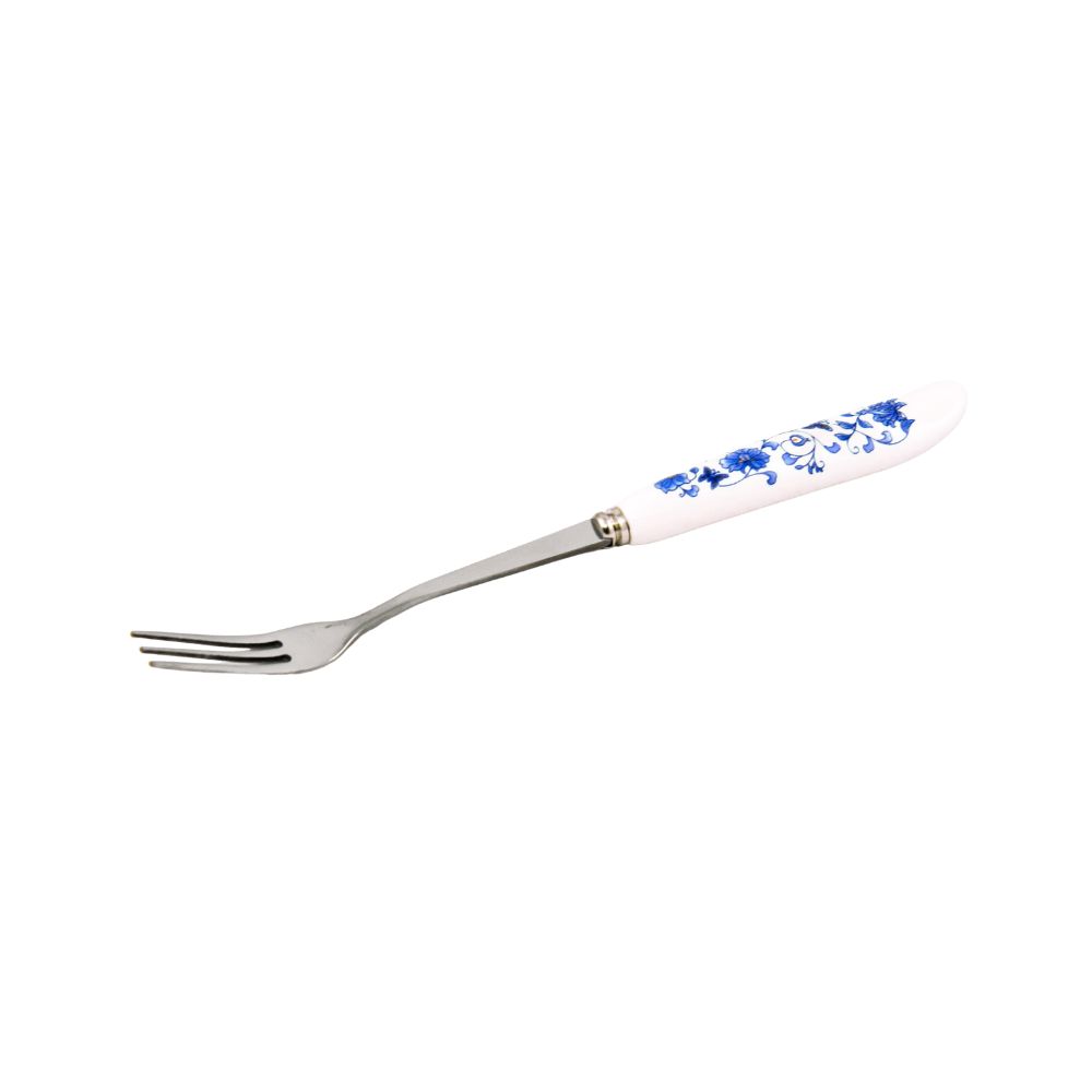 porcelain handle furit fork, , large