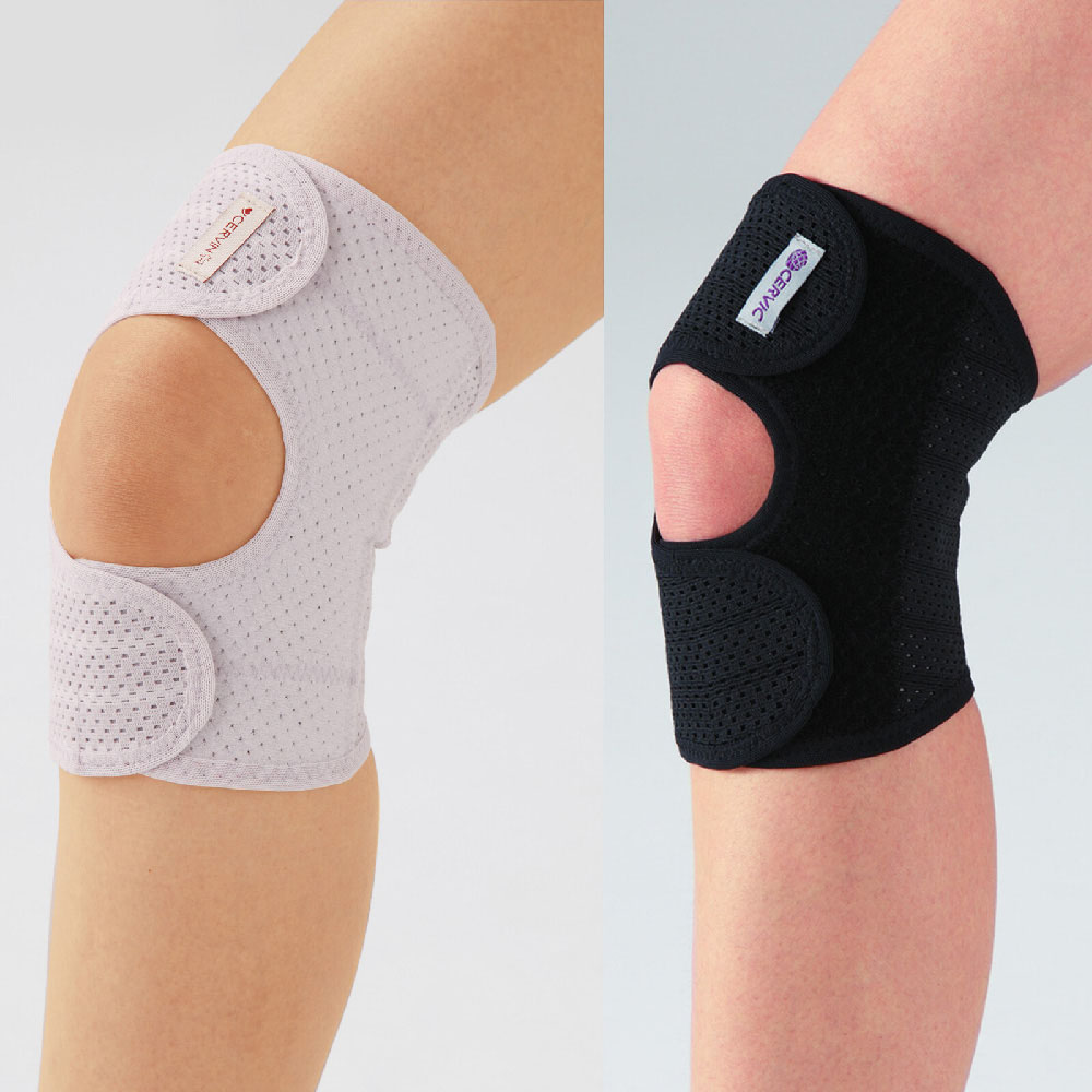 日本製【CERVIN】速乾彈力包覆護膝