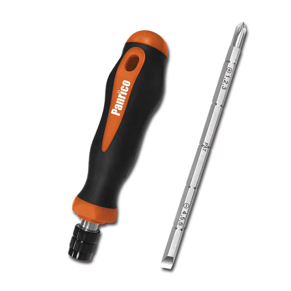 【Panrico 百利世】6-in-1伸縮式雙頭6用螺絲起子(FM58C-614150), , large