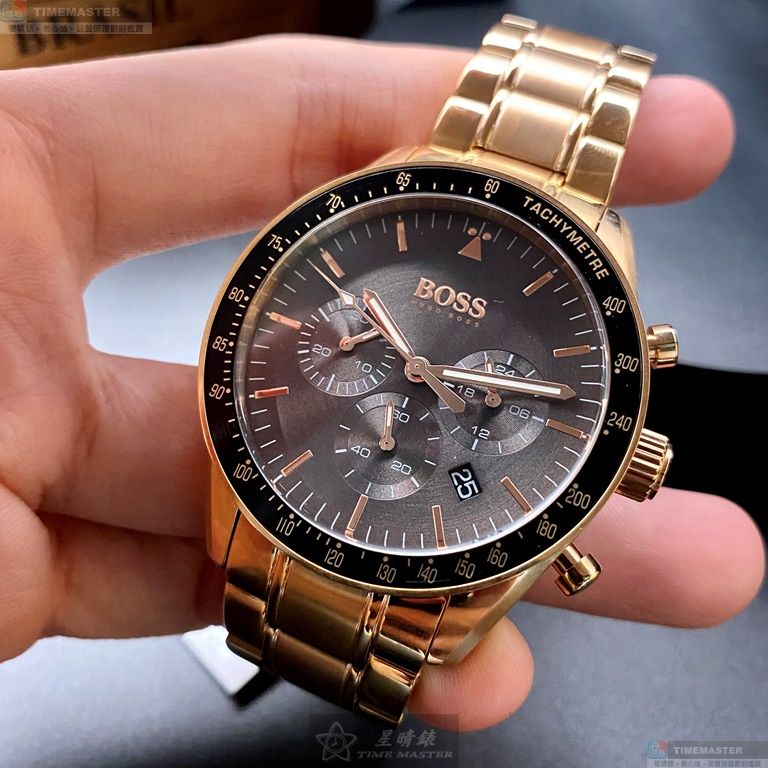 [TIMEMASTER] BOSS watch, 44mm, HB1513632, , large