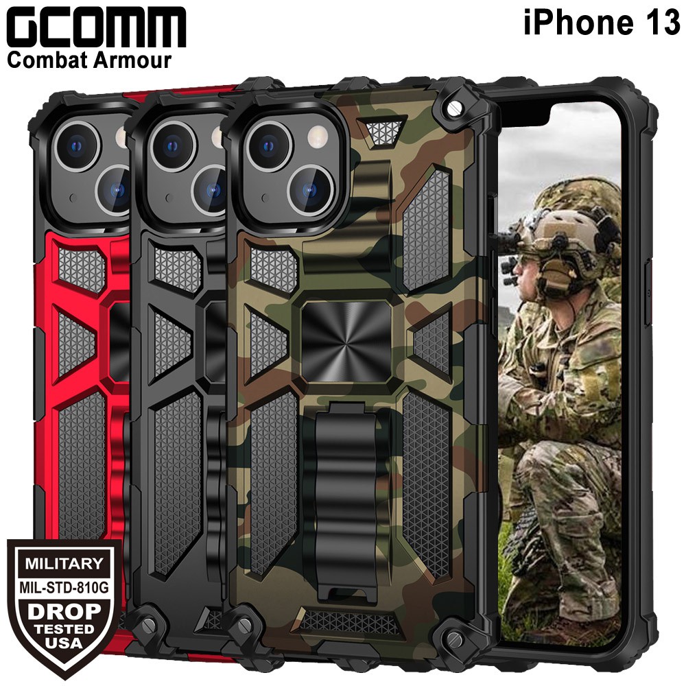 GCOMM iPhone 13 軍規戰鬥盔甲保護殼 Combat Armour, , large