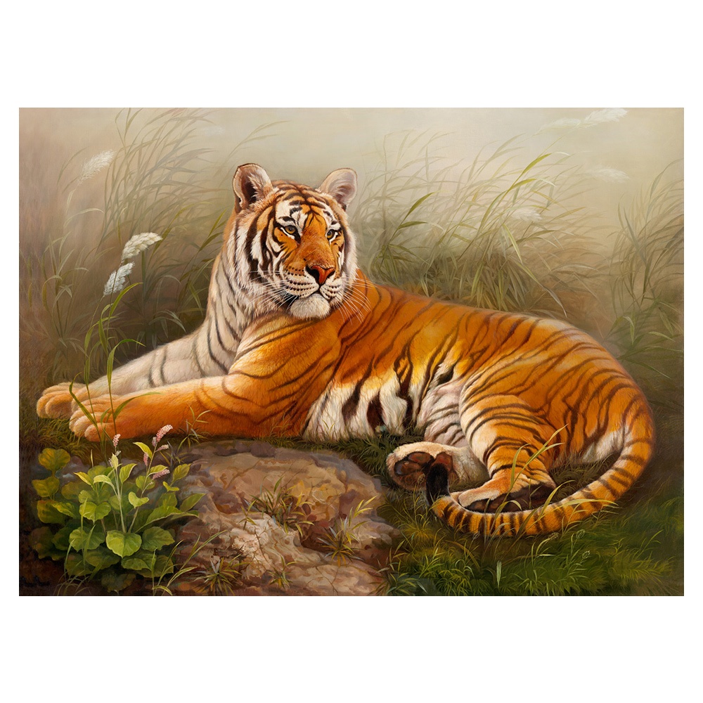 【御畫房】雄風萬里 國家一級畫師手繪油畫60&times;90cm(VF-68), , large