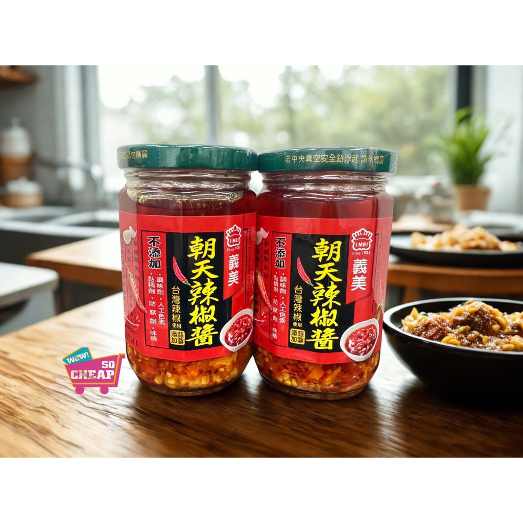 義美辣椒醬230克x2罐