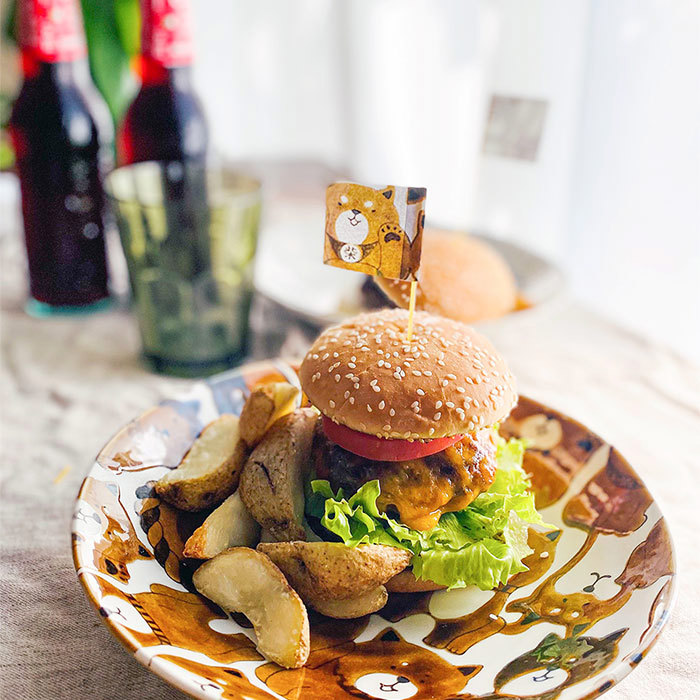 【毓秀堂】AWASAKA 柴犬餐盤4入組, , large