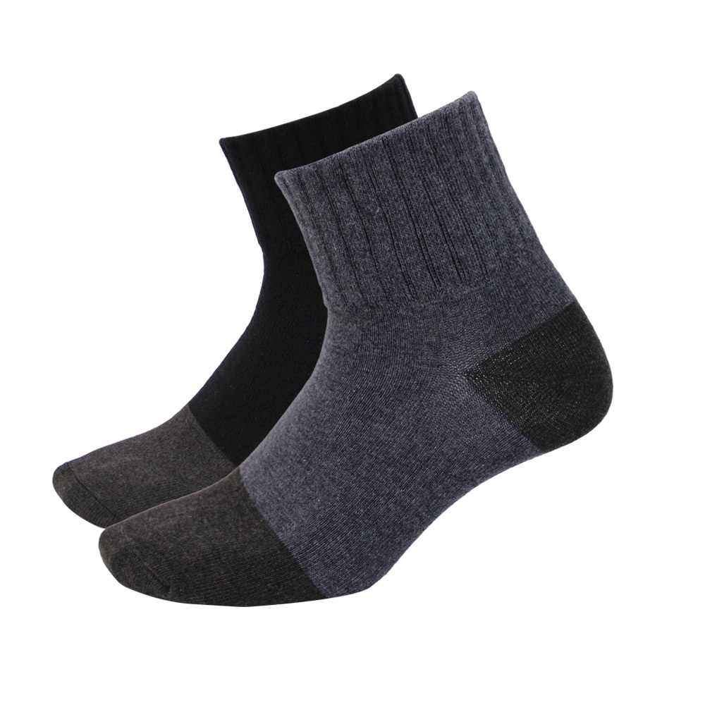 【D&G】乾爽1/2男學生襪<灰>D407 男襪 短襪 除臭襪, , large