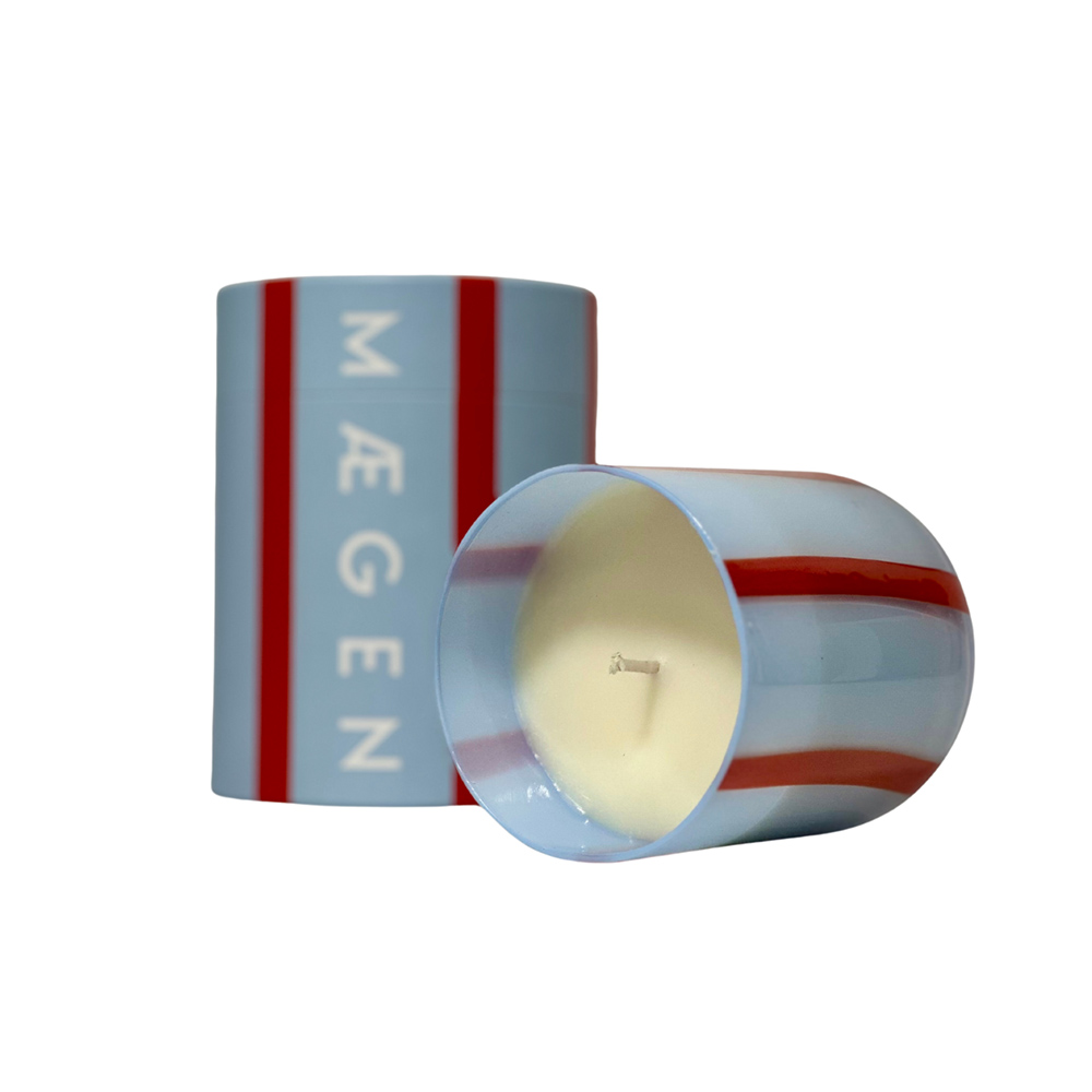 Atina Candle-Olive/White  Fresh Olive & Lemon, , large