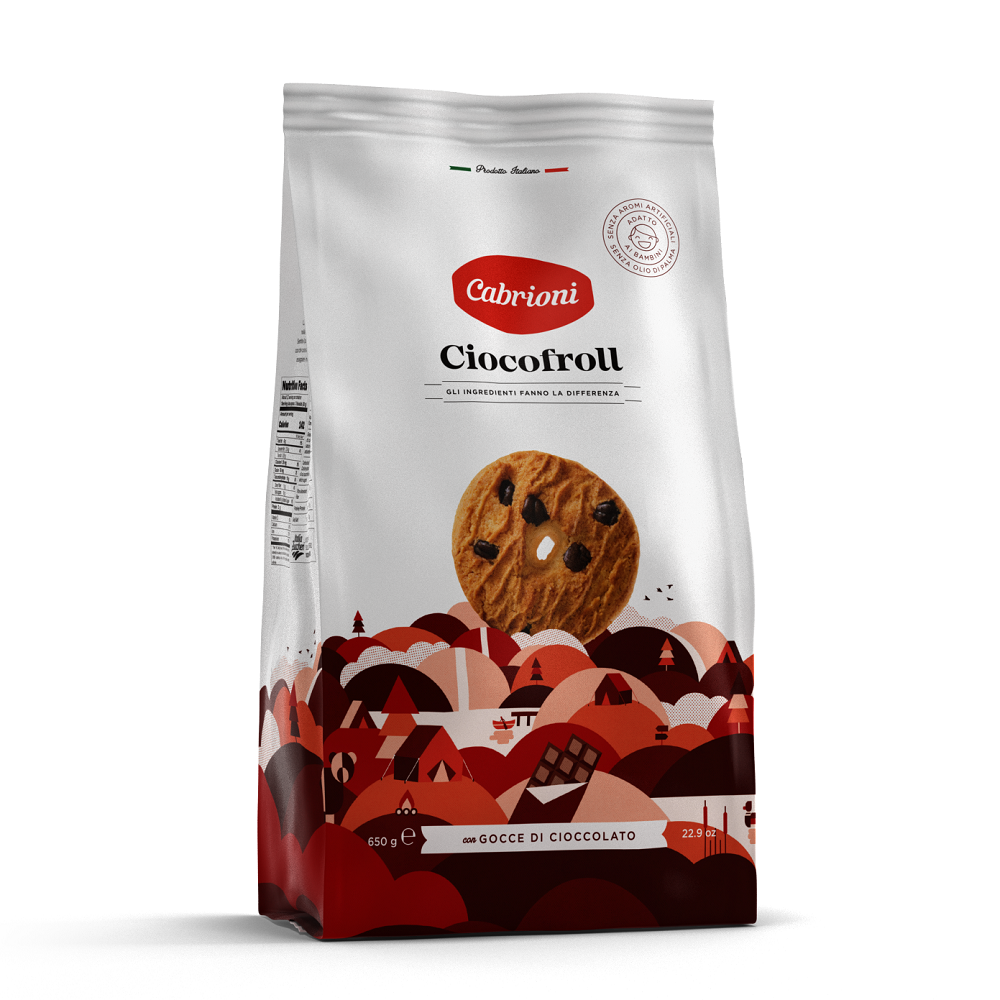 Ciocofroll with chocolate chips, , large