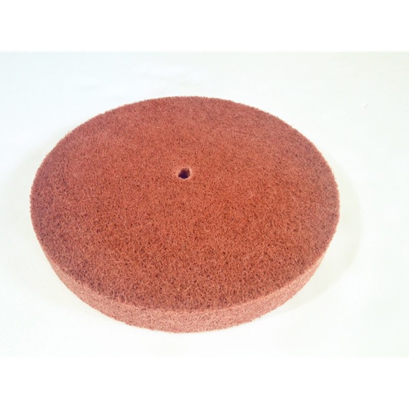 平型不織布輪 8"-12" 5P #180 菜瓜布輪 研磨 砂輪機 磨光機 金屬石材拋光 研磨輪 磨砂, , large