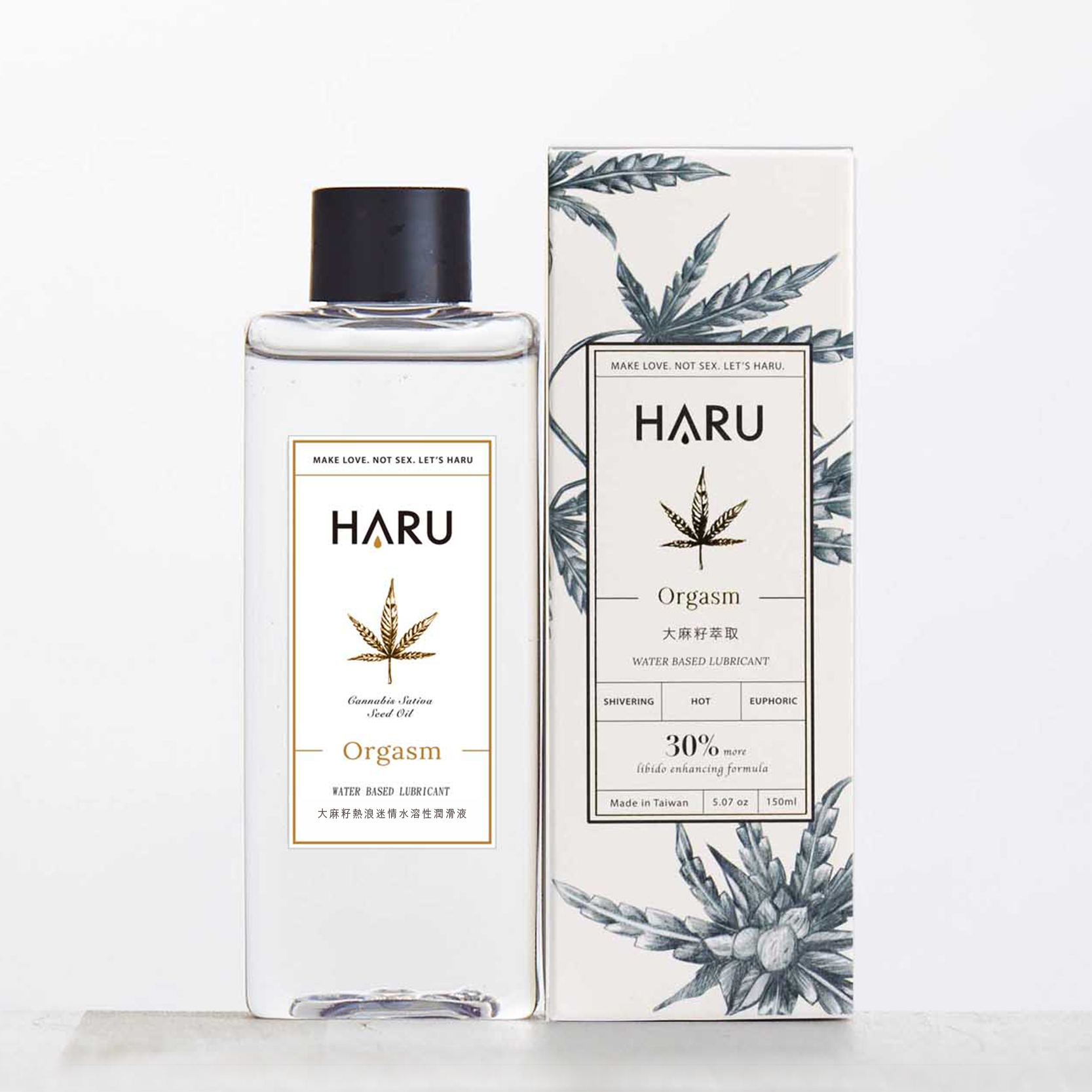 【HARU】Orgasm-大麻熱浪迷情潤滑液155ml