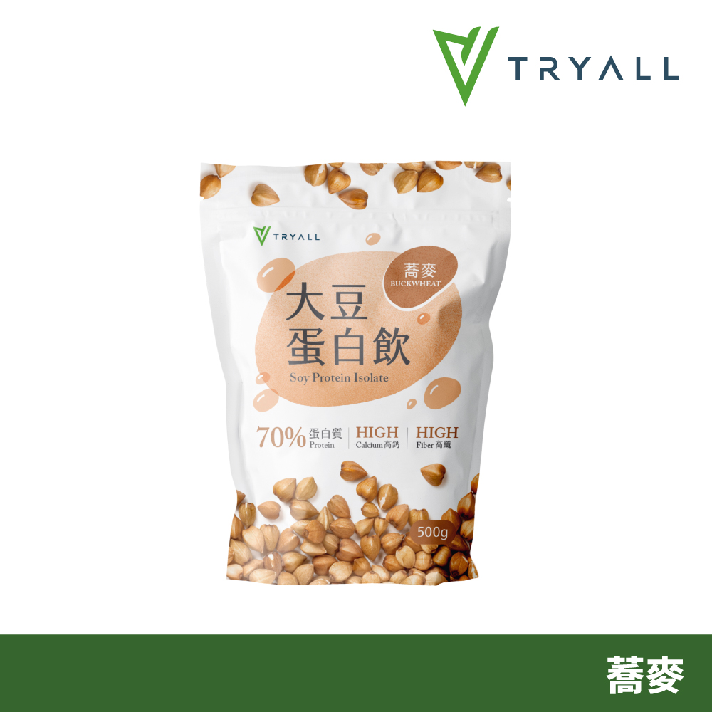 [饌元]Tryall 高纖高鈣大豆蛋白飲-蕎麥風味, , large