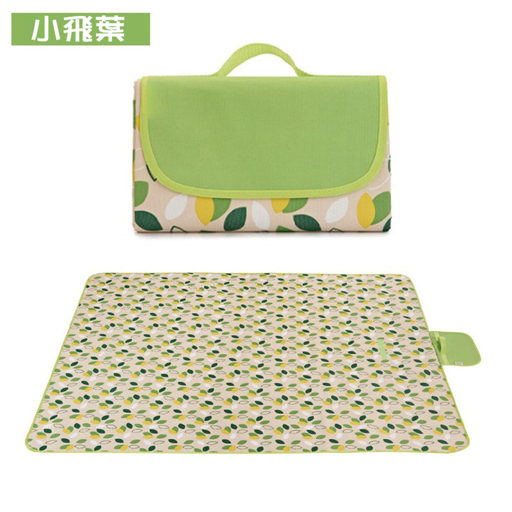 200x200cm Outdoor Waterproof Extra Large Thick Oxford Cloth Picnic Mat, Tent Mat, Beach Mat, Play Mat, Waterproof, Outdoor Camping and Picnic Mat