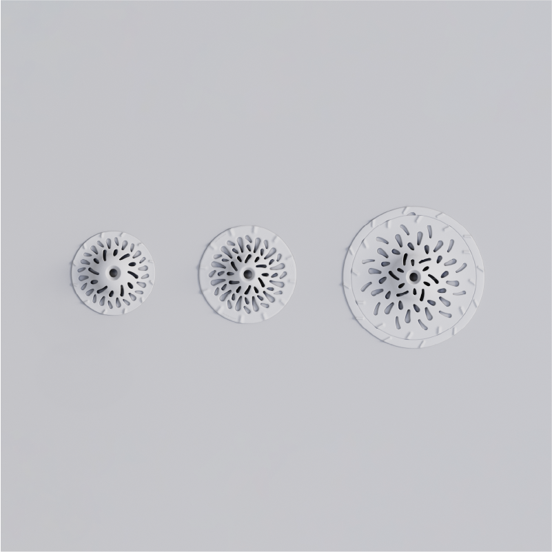 [mieloo design] HUROYAMA Hair Catcher S Simply Gray, , large