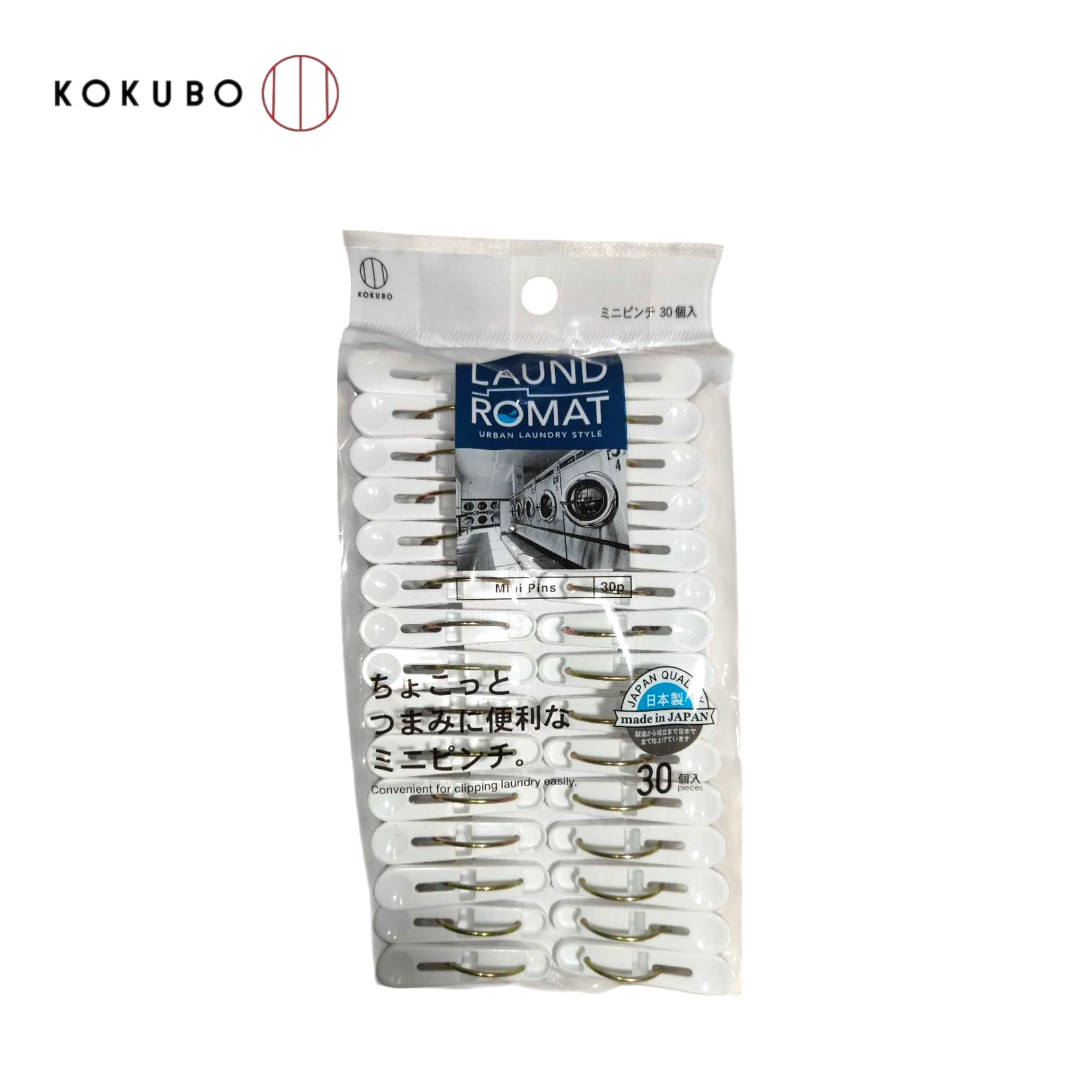 【HIYASU日安工坊】KOKUBO 迷你曬衣夾30入