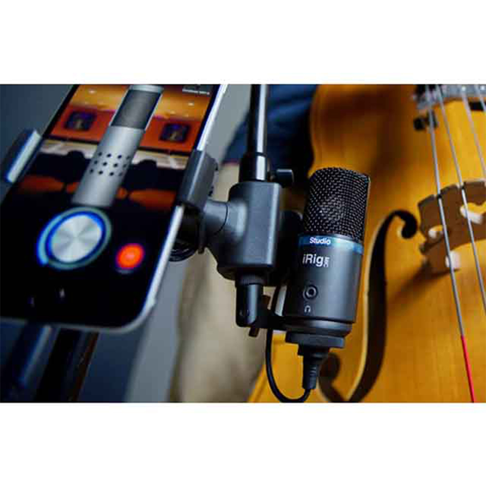 IK Multimedia iRig Mic Studio Black 專業電容麥克風 黑色【敦煌樂器】, , large