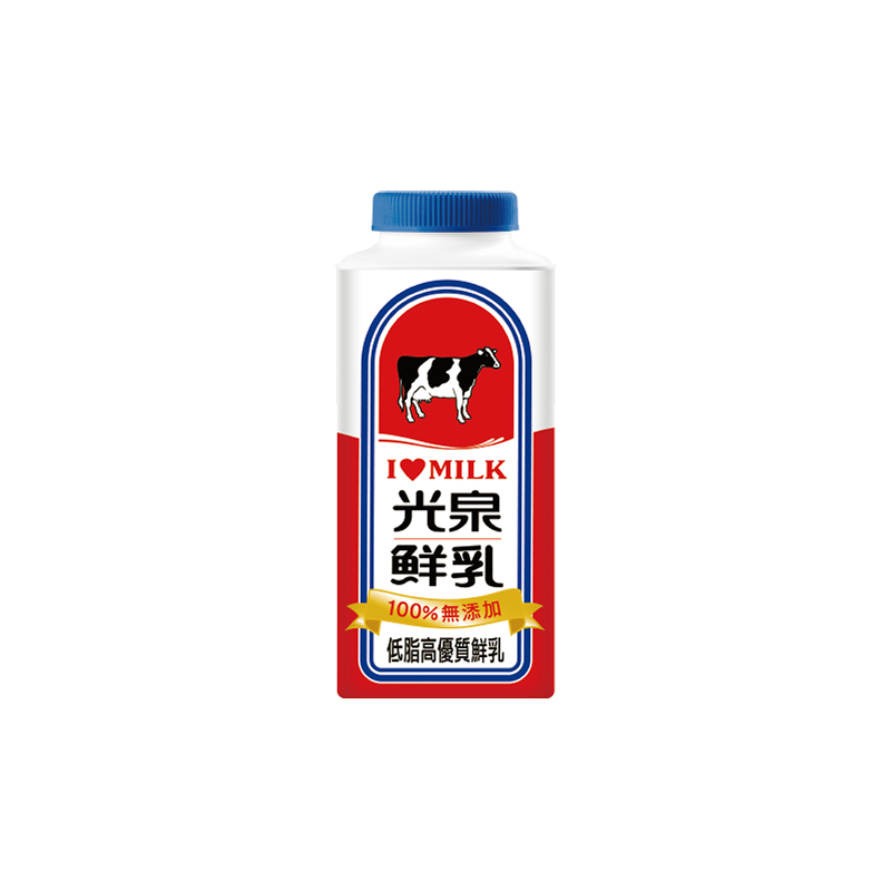 光泉鮮奶(低脂)290ML, , large