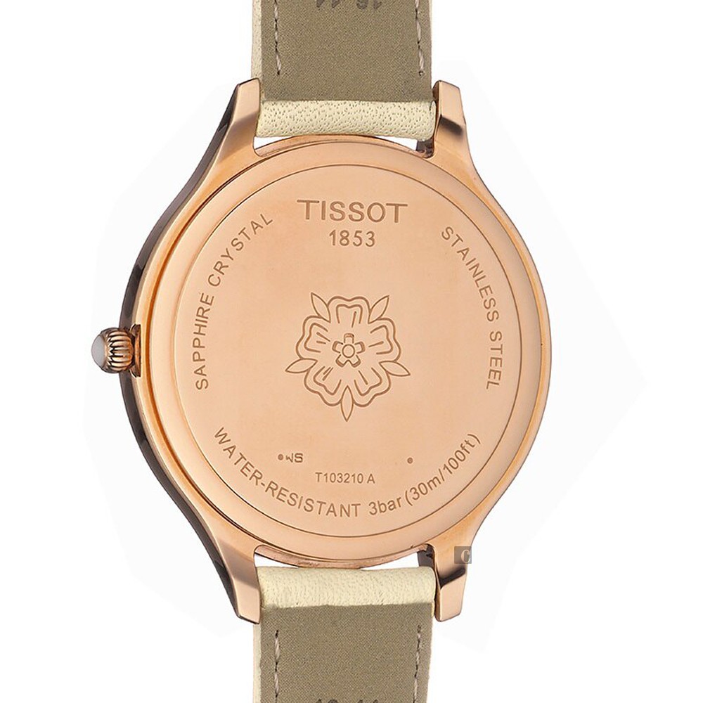 TISSOT 天梭 Bella Ora 臻時系列女錶-38mm  T1032103601800, , large