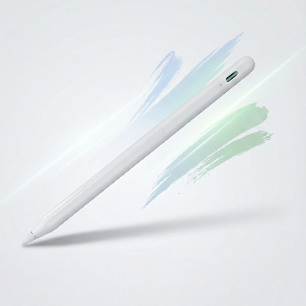 【UP35WPearlescent White】Phone and TabletUniversal LED DisplayActiveStylus Pen, 白, large