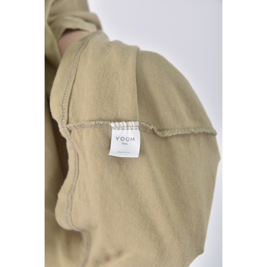 (XL) yoom韓牌質感圓領綠色短袖上衣二手衣, , large