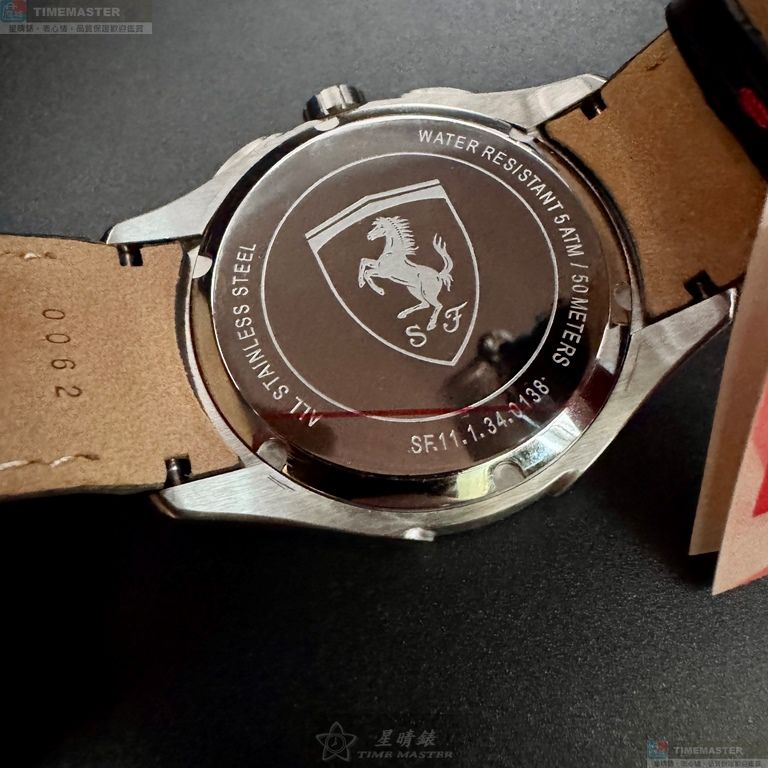 [TIMEMASTER] FERRARI watch, 46mm, FE00093, , large