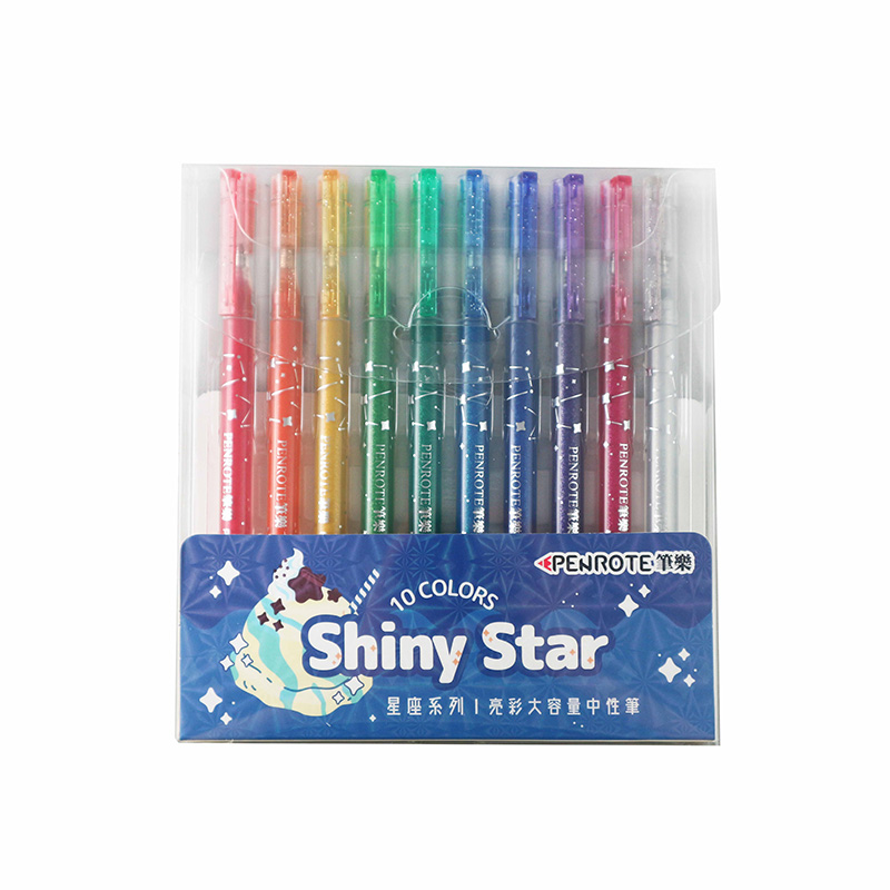 Bright Color Large-Capacity Gel Pen, , large