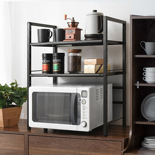 《C&B》元森廚房桌上流理台上伸縮兩層置物架/桌上架/廚房伸縮架/台灣製造, , large