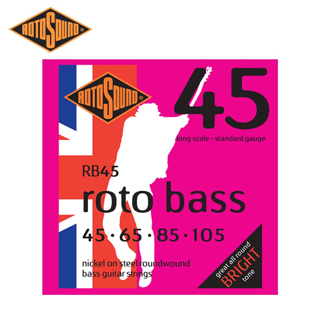 Rotosound RB45 45-105 四弦貝斯套弦【敦煌樂器】, , large
