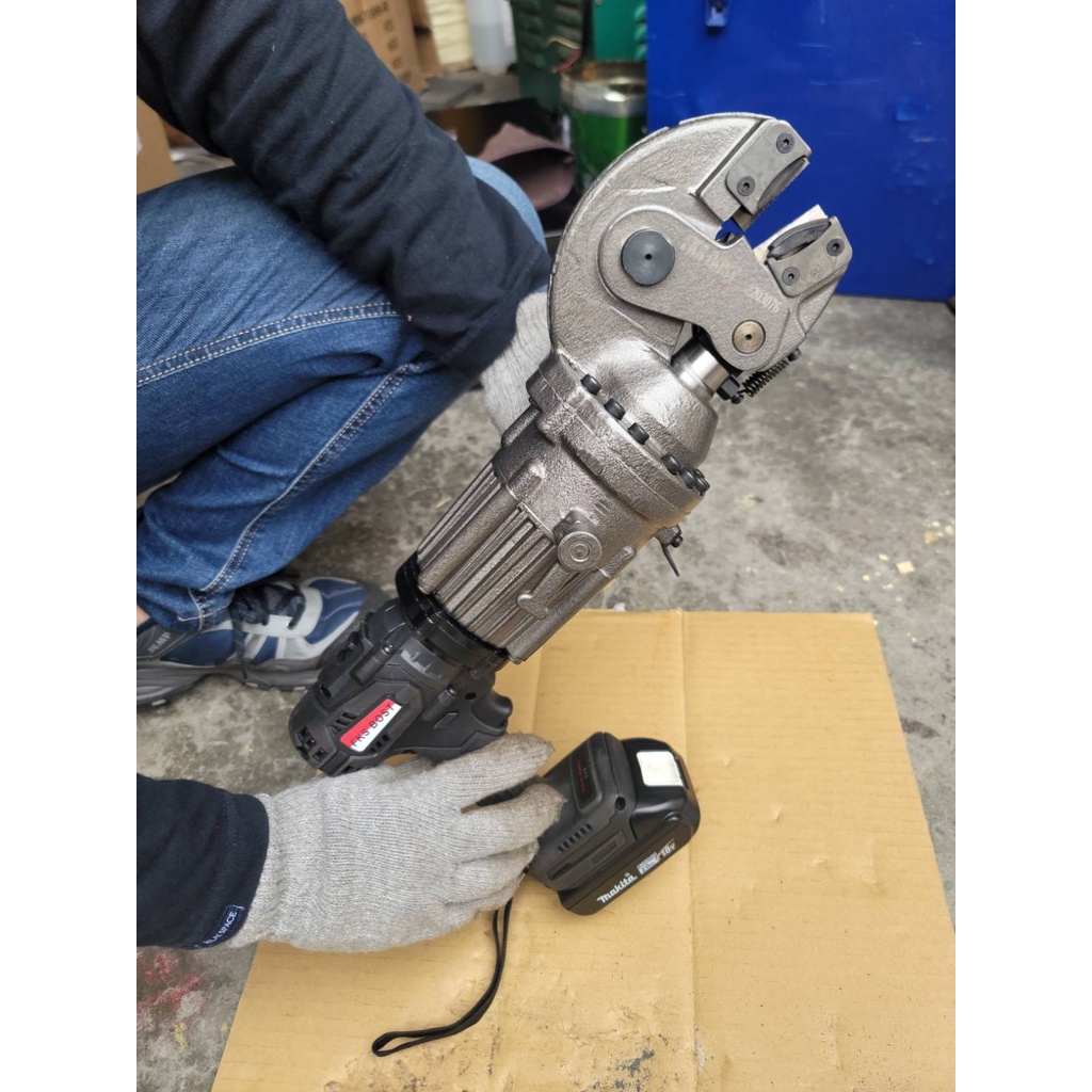 WIN五金 FKS BOST 18V 18mm鋼筋切斷機 剪刀頭 鋼筋剪斷機 鋼筋切斷器 牙條切斷 螺桿切斷 鐵網切斷, , large