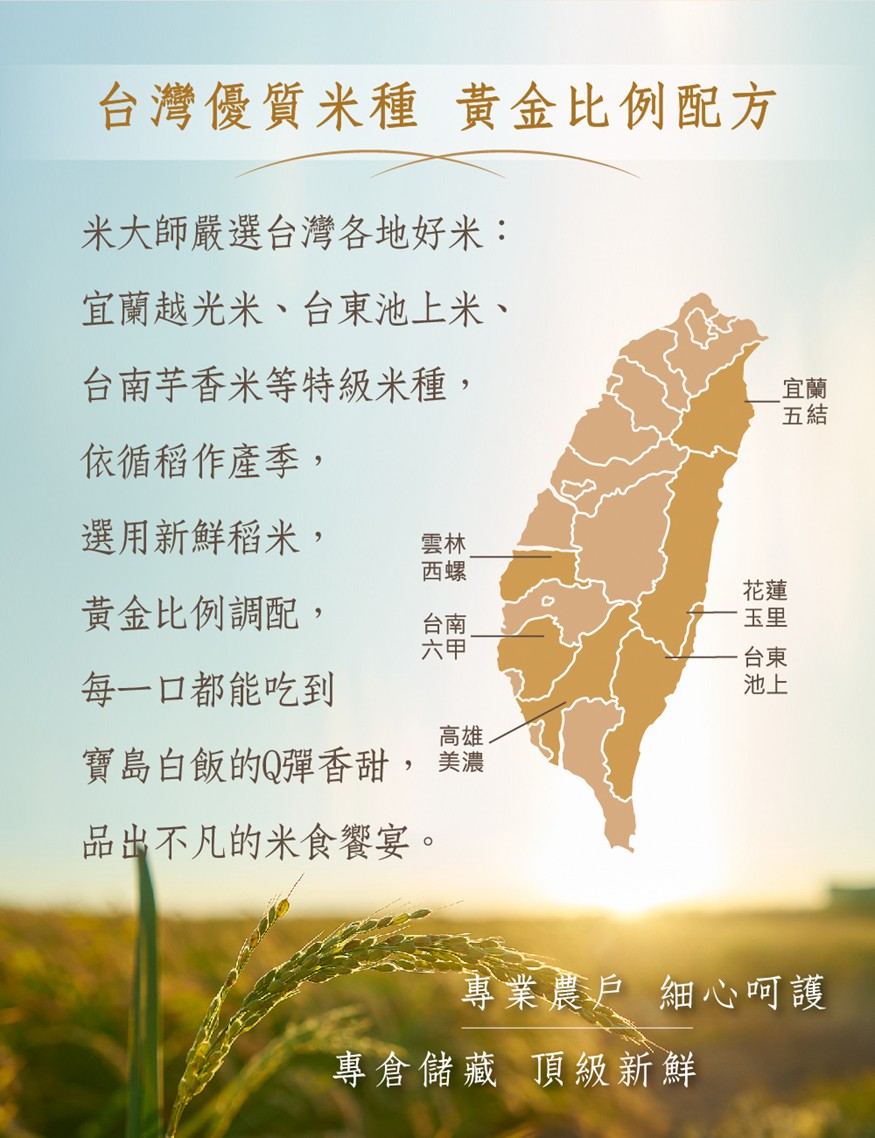 米大師 常溫熟飯-稻香白飯 箱購 (超值組180gx30包), , large
