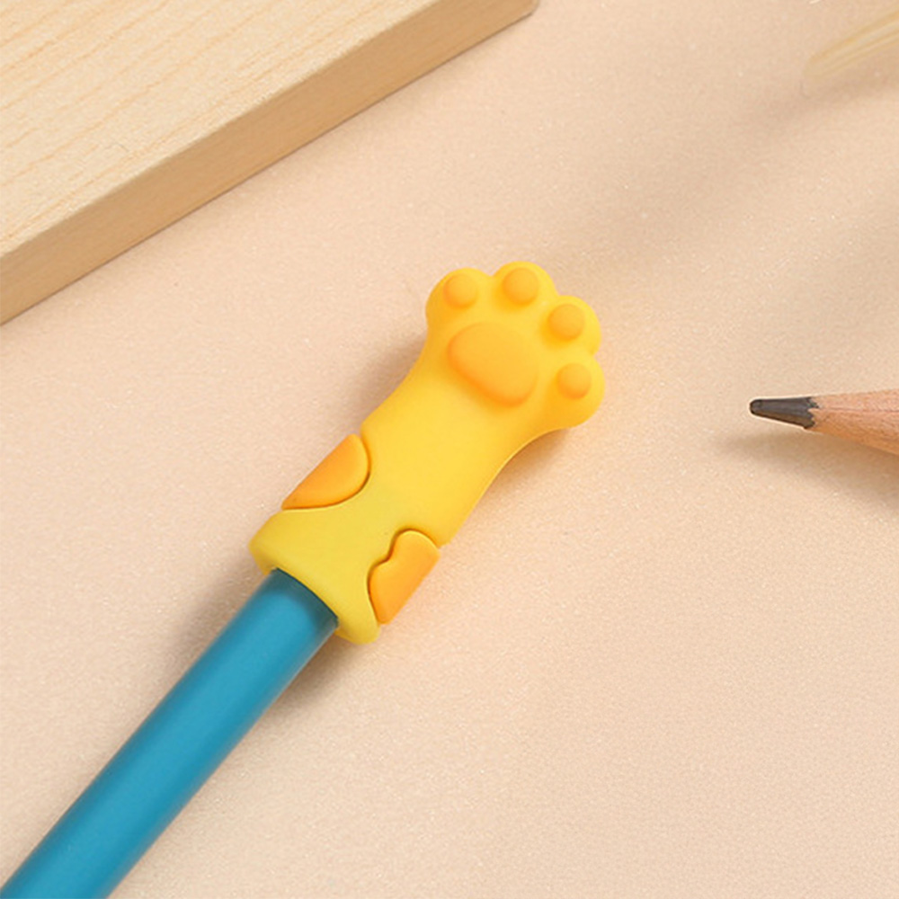 Silicone Cat Paw Pencil Cap, , large