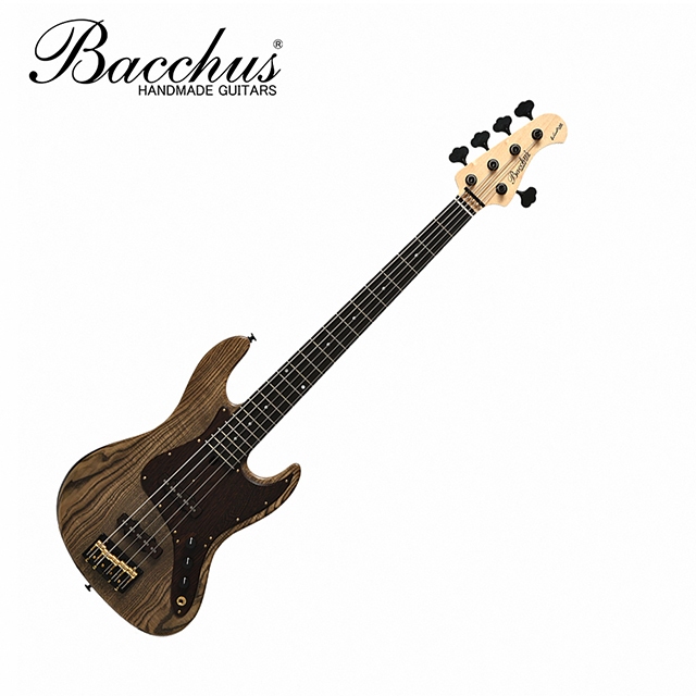 Bacchus WOODLINE5 JINDAI SP23-E 神代木 五弦電貝斯【敦煌樂器】, , large