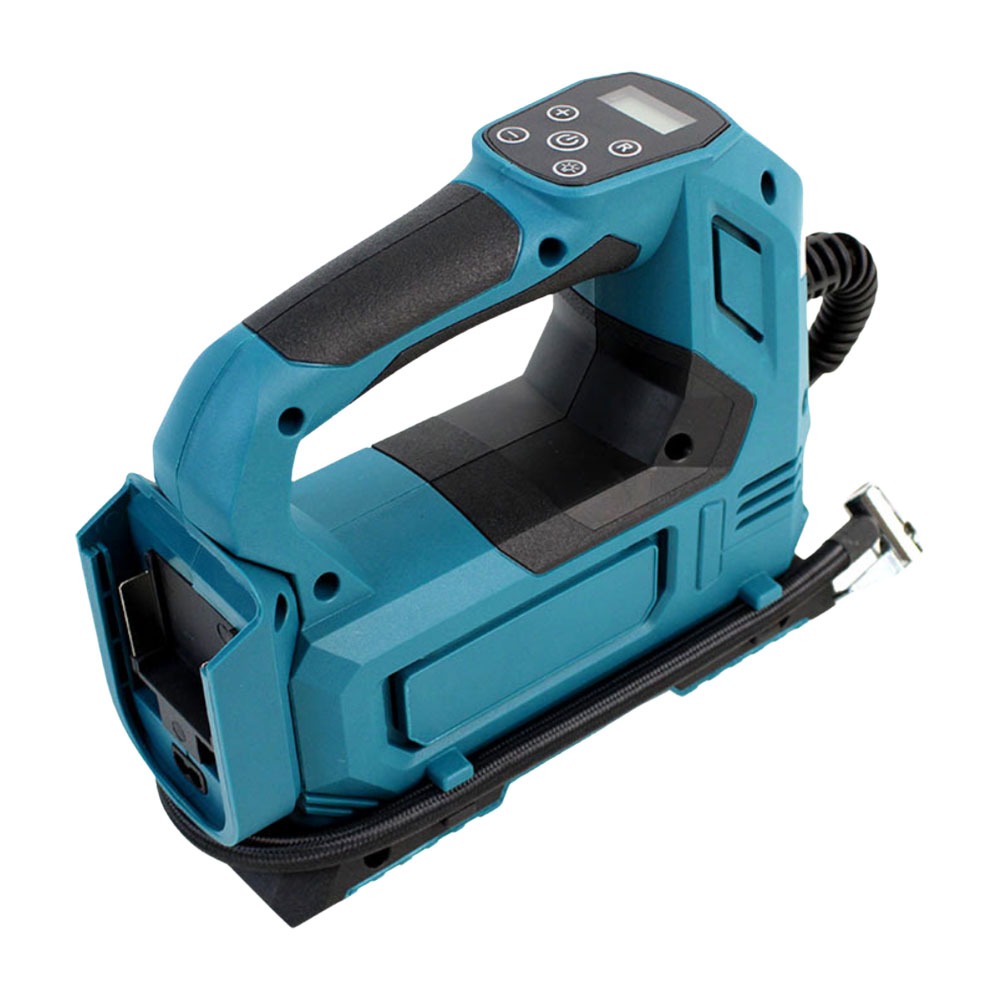 Wireless charging plug-in air inflator with 5 batteries, 1 charger, 1 car charger + accessories, , large