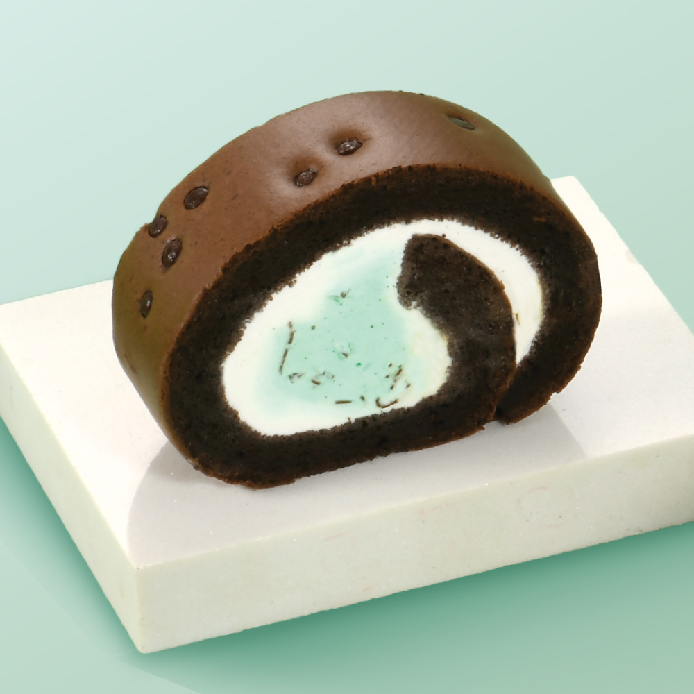 【Yannick 】Mint Chocolate Chip Roll Cake(12CM / Roll), , large