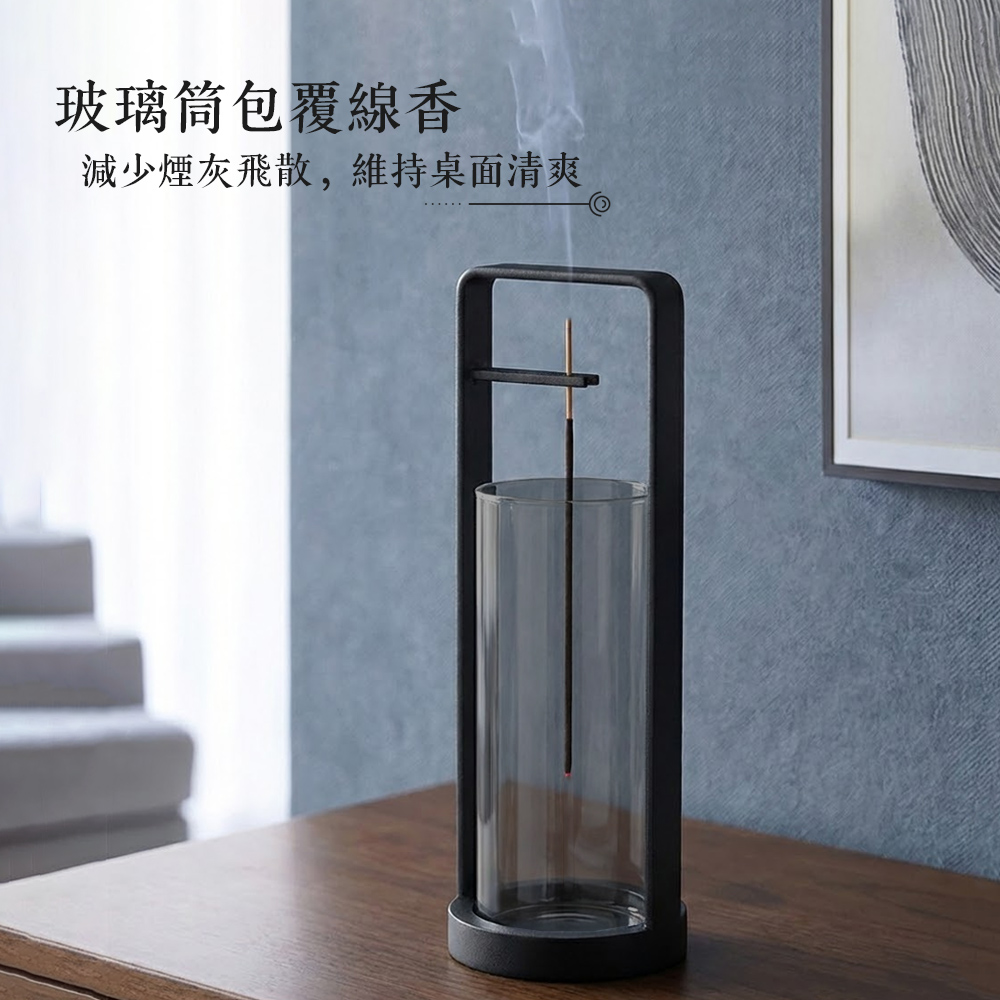 【上手家居】倒掛線香座-黑色(香插/線香爐/香座/線香台), , large