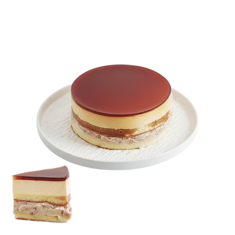 6吋水晶芋頭布丁蛋糕, , large