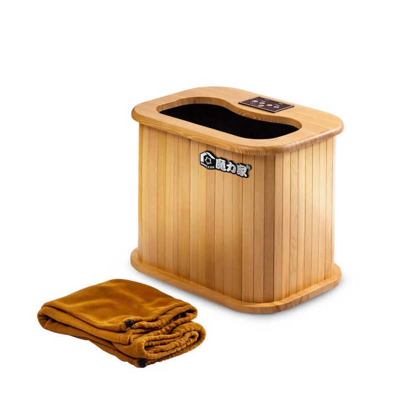 【MOLIJIA】 Contentment and Constant Heat Far-Infrared Wooden Sauna Barrel - Single-Outlet Small, , large