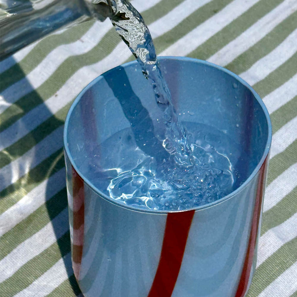 Atina Glassware-blue, , large