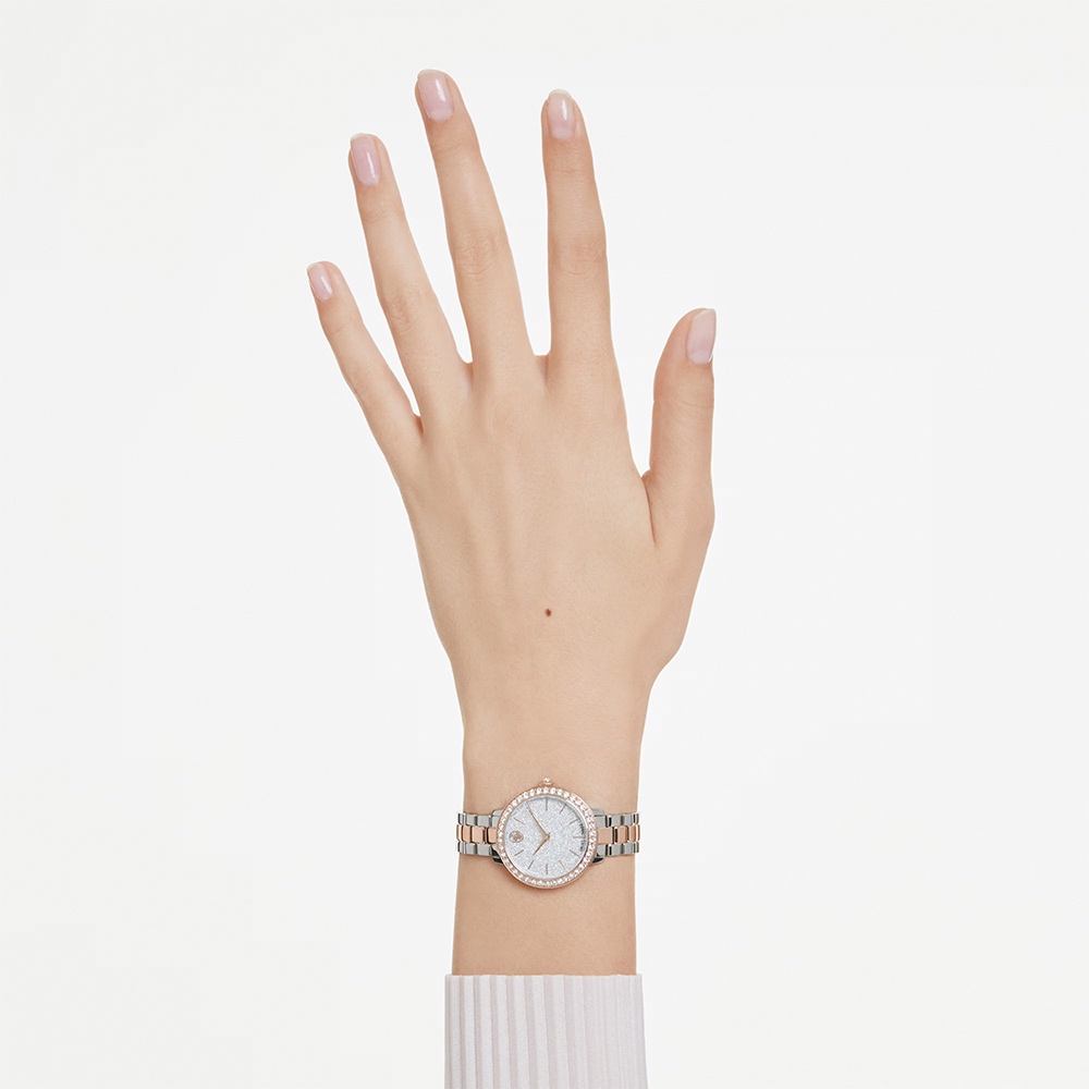 SWAROVSKI 施華洛世奇 Matrix 璀璨水晶手錶 女錶-30mm(5715028), , large