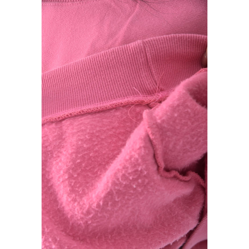 (F) acre運動質感圓領粉色長袖上衣二手衣, , large