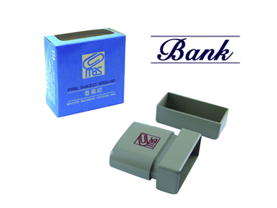 萬事捷MBS【BANK】自來印章, , large