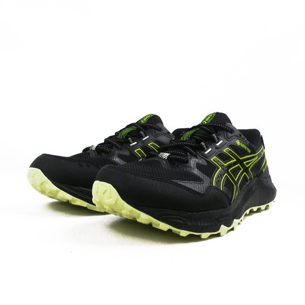 Asics Gel-sonoma 7 Gtx 男 慢跑鞋 越野跑鞋 戶外 防水 黑 螢光綠 [1011B593-005], , large