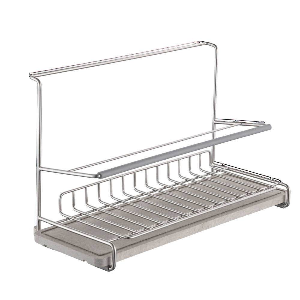 【上手家居】304不鏽鋼瀝水杯架(瀝水架/杯子收納架/杯架瀝水架/水杯架), , large