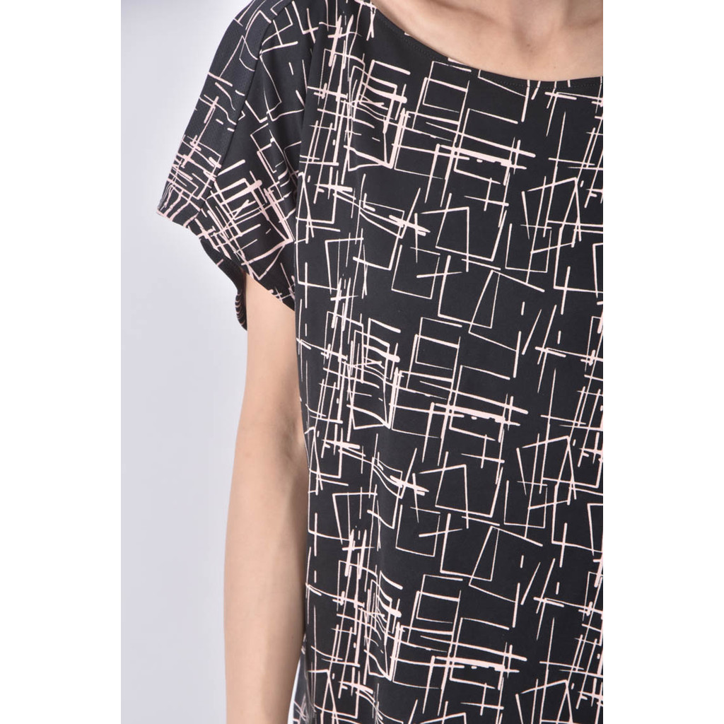 (XL) uniqlo圓領黑色短袖上衣二手衣, , large