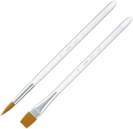 【 Pentel 飛龍 】水晶桿畫筆 圓頭.平頭 /支 圓頭ZBNT1-20、平頭ZBNT2-20  -  多款可選, , large