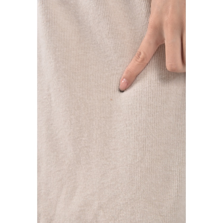 (M) 【依庭私服】質感杏色長裙二手衣, , large