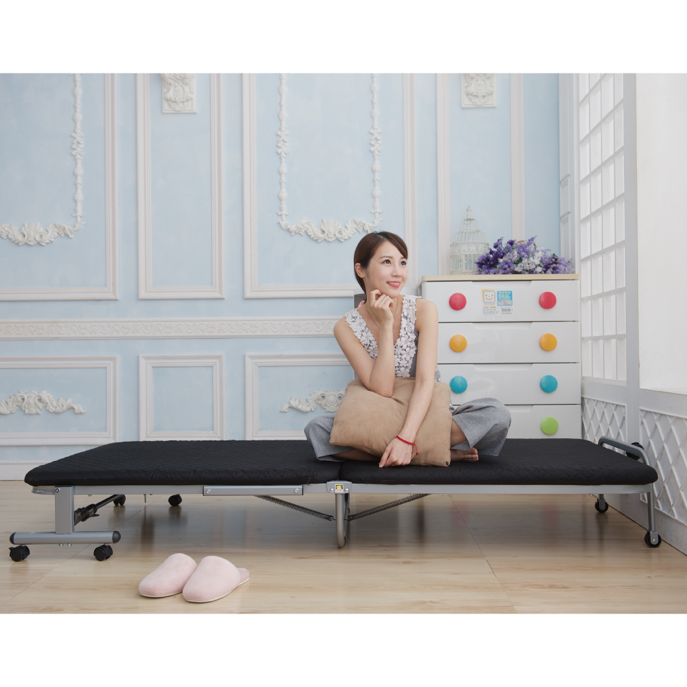 《Simple Life》Basic stepless folding bed-E, , large
