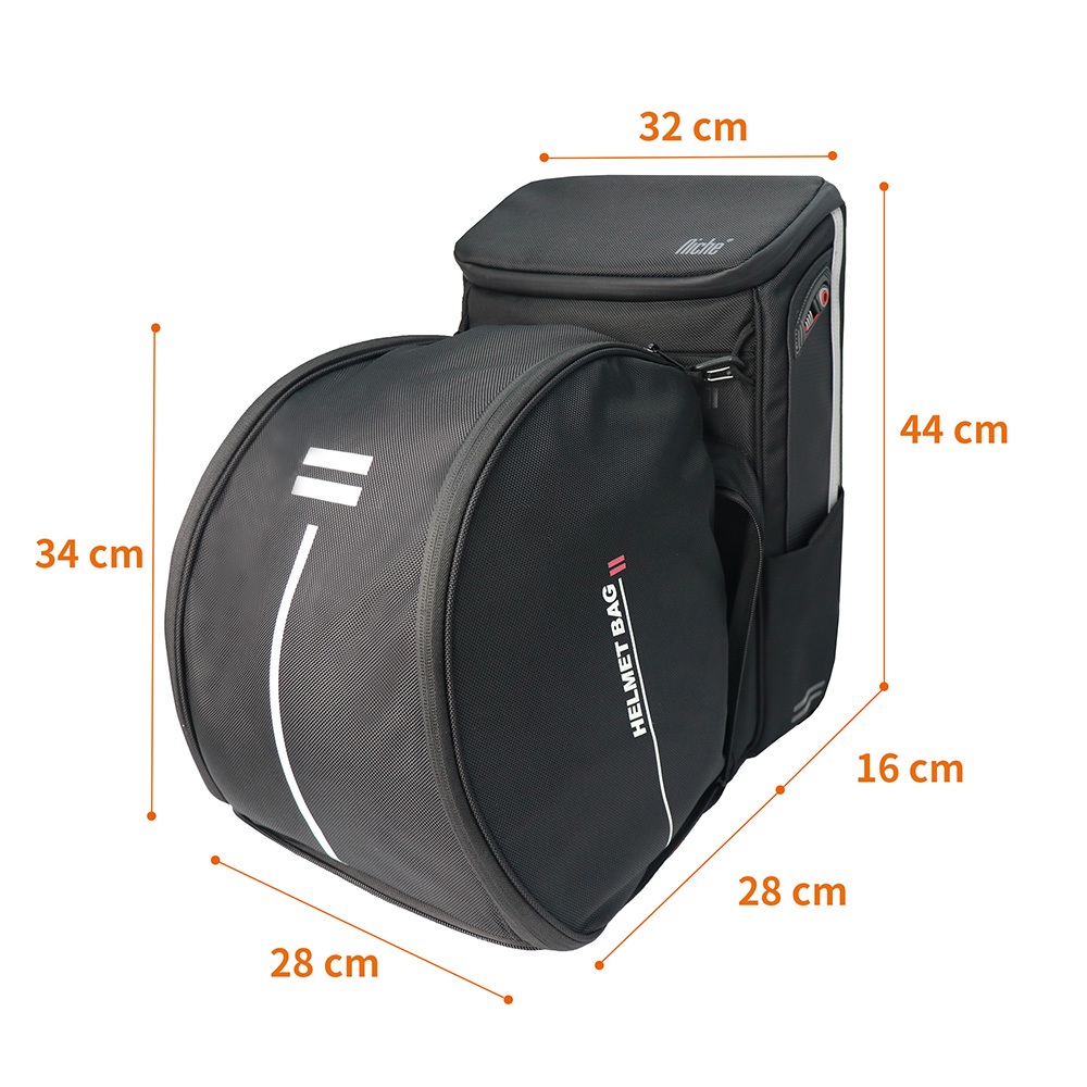 【Niche 樂奇】 重機頭盔油箱後背包 騎士筆電背包 NDF-2, , large