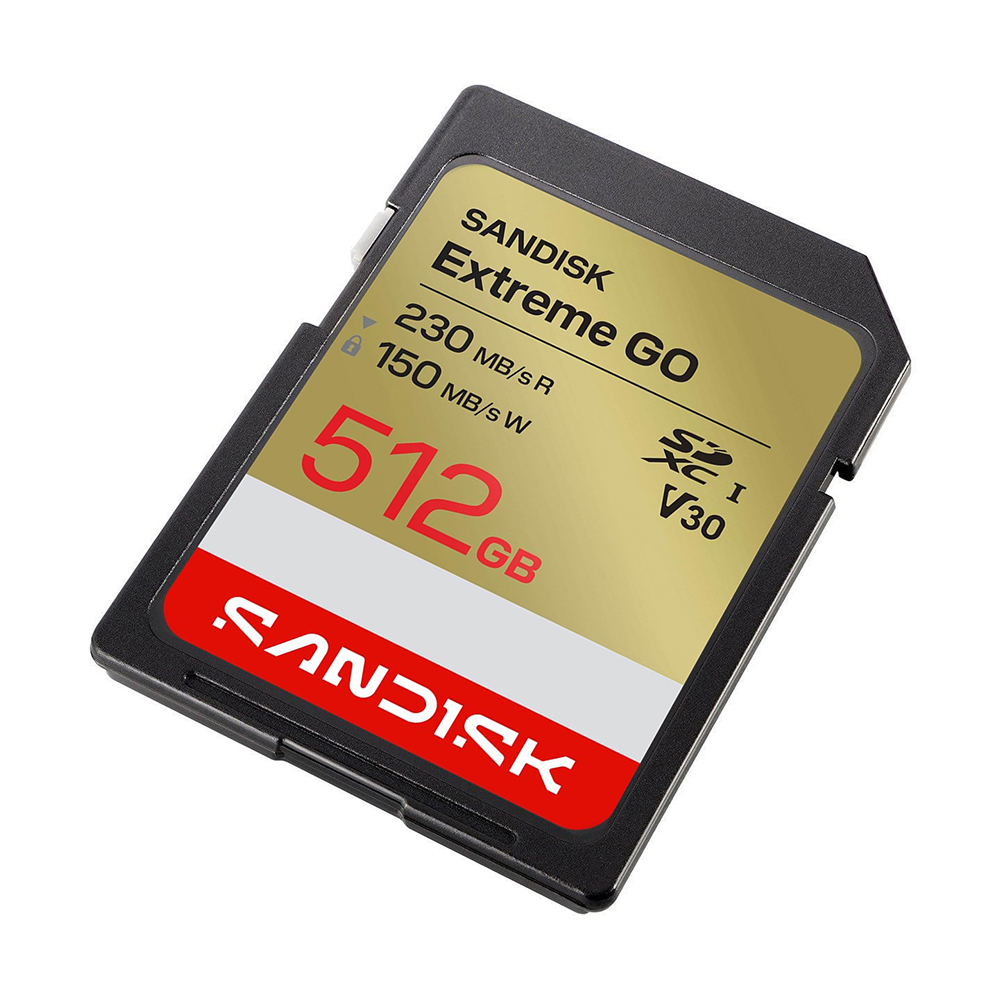【SanDisk】Extreme GO 512G V30 UHS-I U3 SD SDXC 記憶卡, , large
