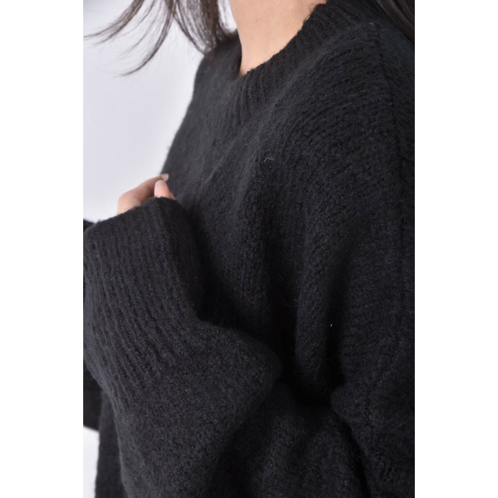 (2XL) 黑色長袖上衣二手衣, , large